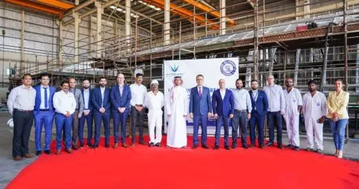 Keel Laying Ceremony for 5 GrandExtreme Crew Boats