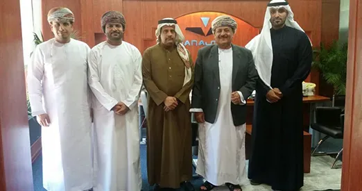 Visit of the Dean of Oman International Maritime College
